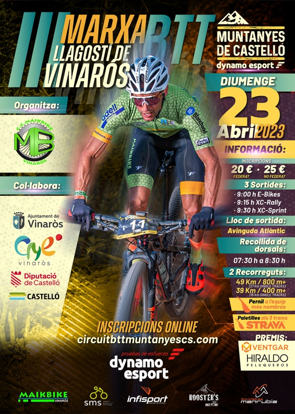 III Marxa btt Llagost� de Vinar�s