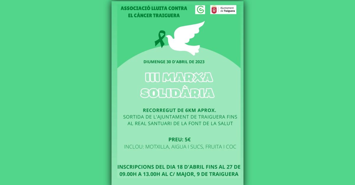 III Marxa solidària III Marxa solidària