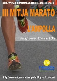 III Mitja Marató de L’Ampolla III Mitja Marató de L’Ampolla