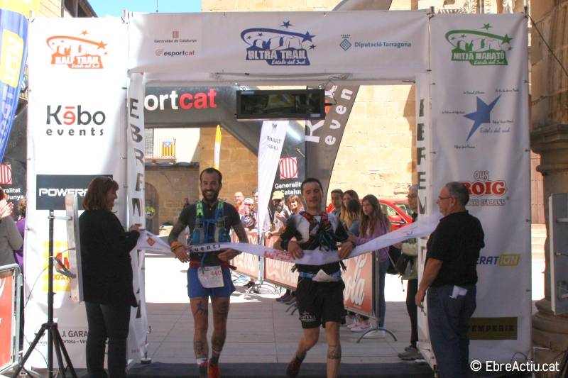 Jaume Folguera i Dina Fr�as s&rsquo;imposen a l&rsquo;Ultra Trail Estels del Sud 2017 | EbreActiu.cat, revista digital d&rsquo;oci actiu | Terres de l&rsquo;Ebre ...