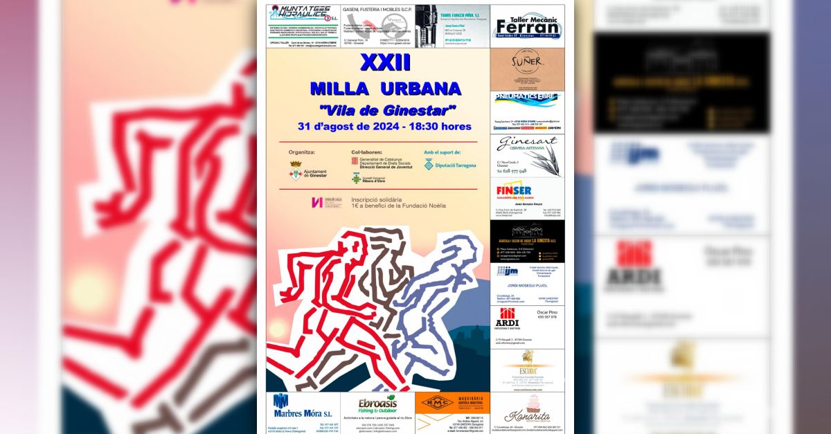 XXII Milla Urbana Vila de Ginestar XXII Milla Urbana Vila de Ginestar