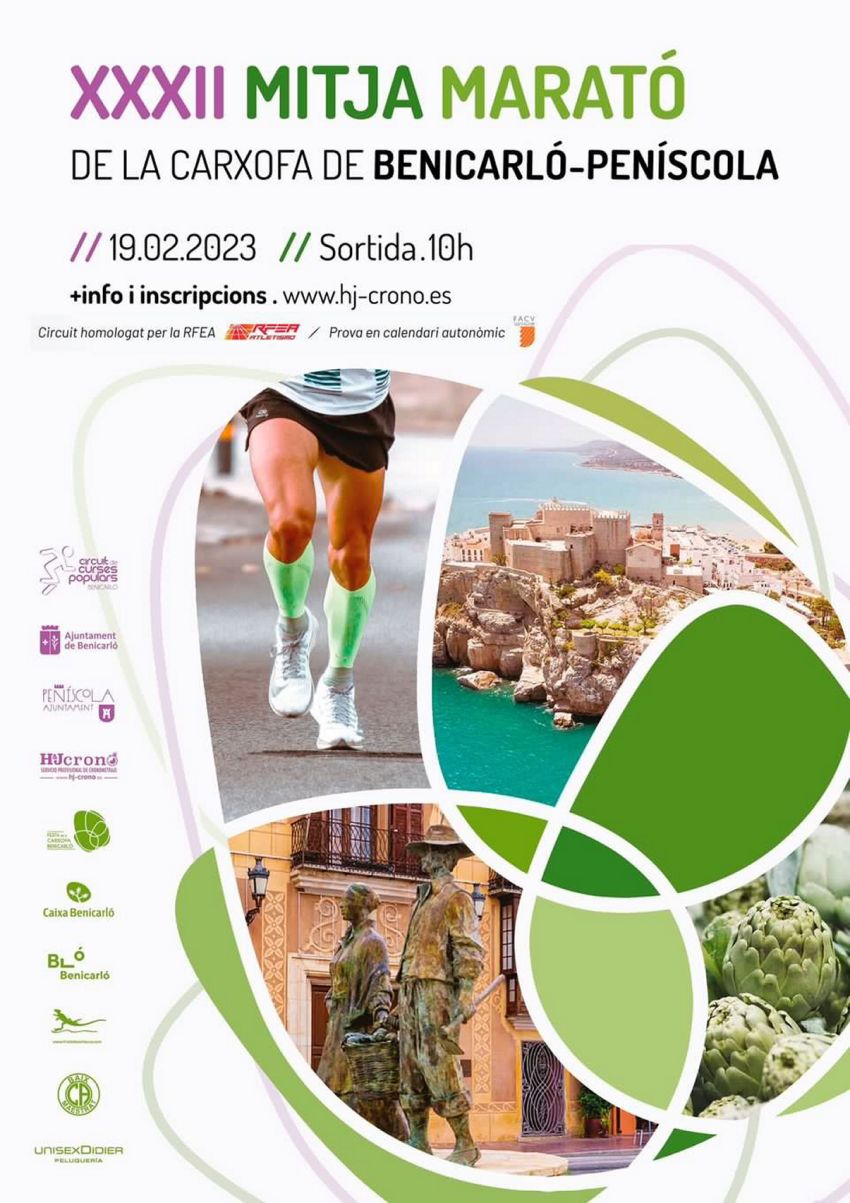 XXXII Mitja Marató de la Carxofa Benicarló-Peníscola XXXII Mitja Marató de la Carxofa Benicarló-Peníscola