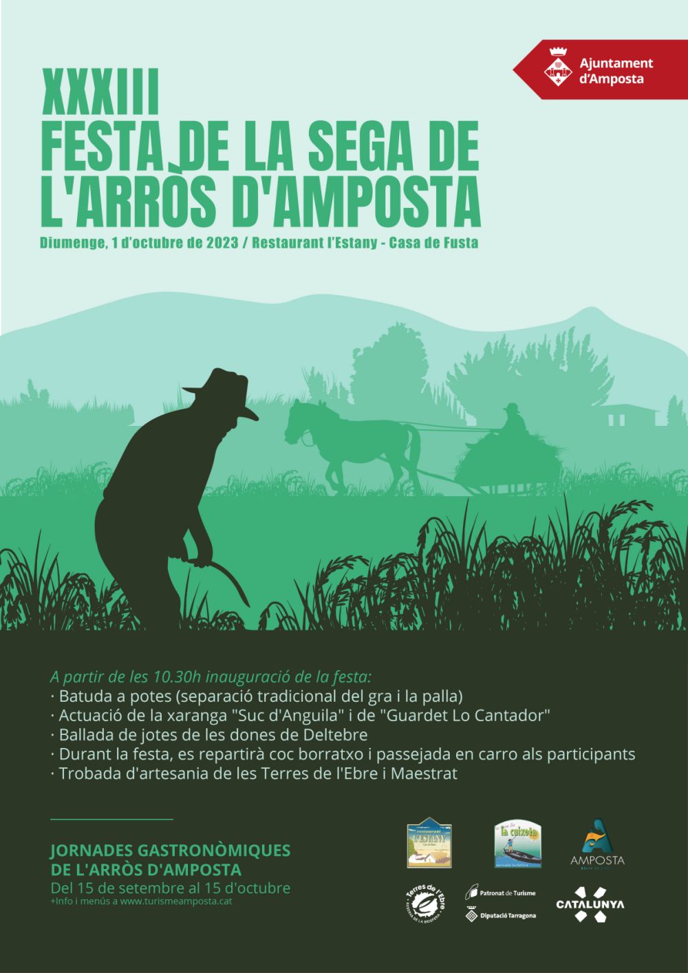 XXXIII Festa de la Sega de l�Arr�s d�Amposta