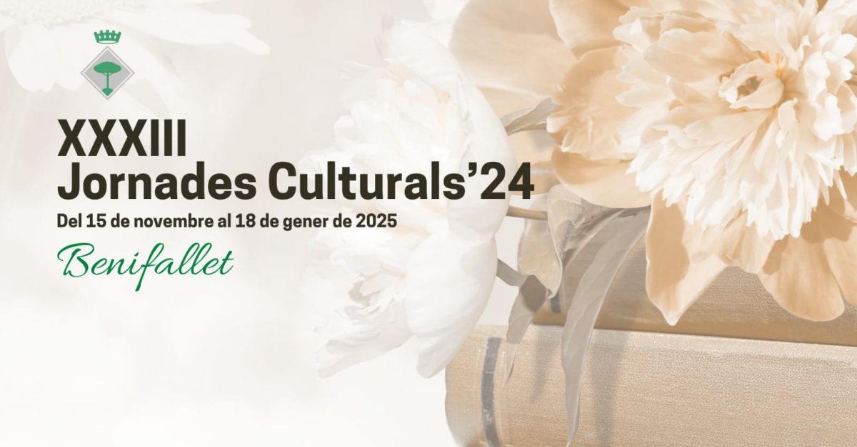 XXXIII Jornades Culturals de Benifallet XXXIII Jornades Culturals de Benifallet