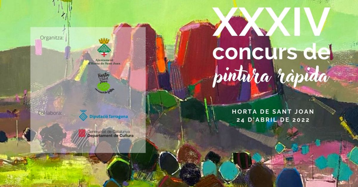 XXXIV Concurs de Pintura R�pida Horta de Sant Joan