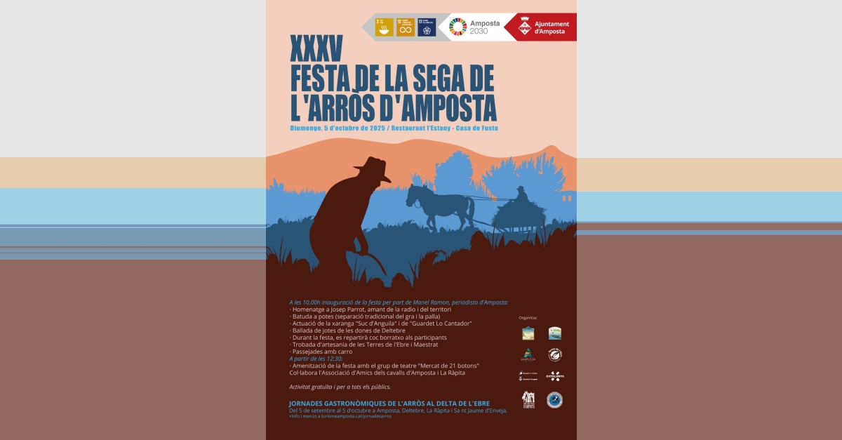 Festa de la sega de larrs dAmposta