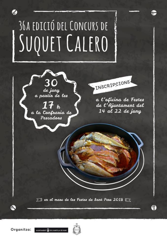 36a edició del Suquet calero 36a edició del Suquet calero