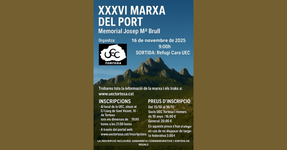 XXXVI Marxa del Port