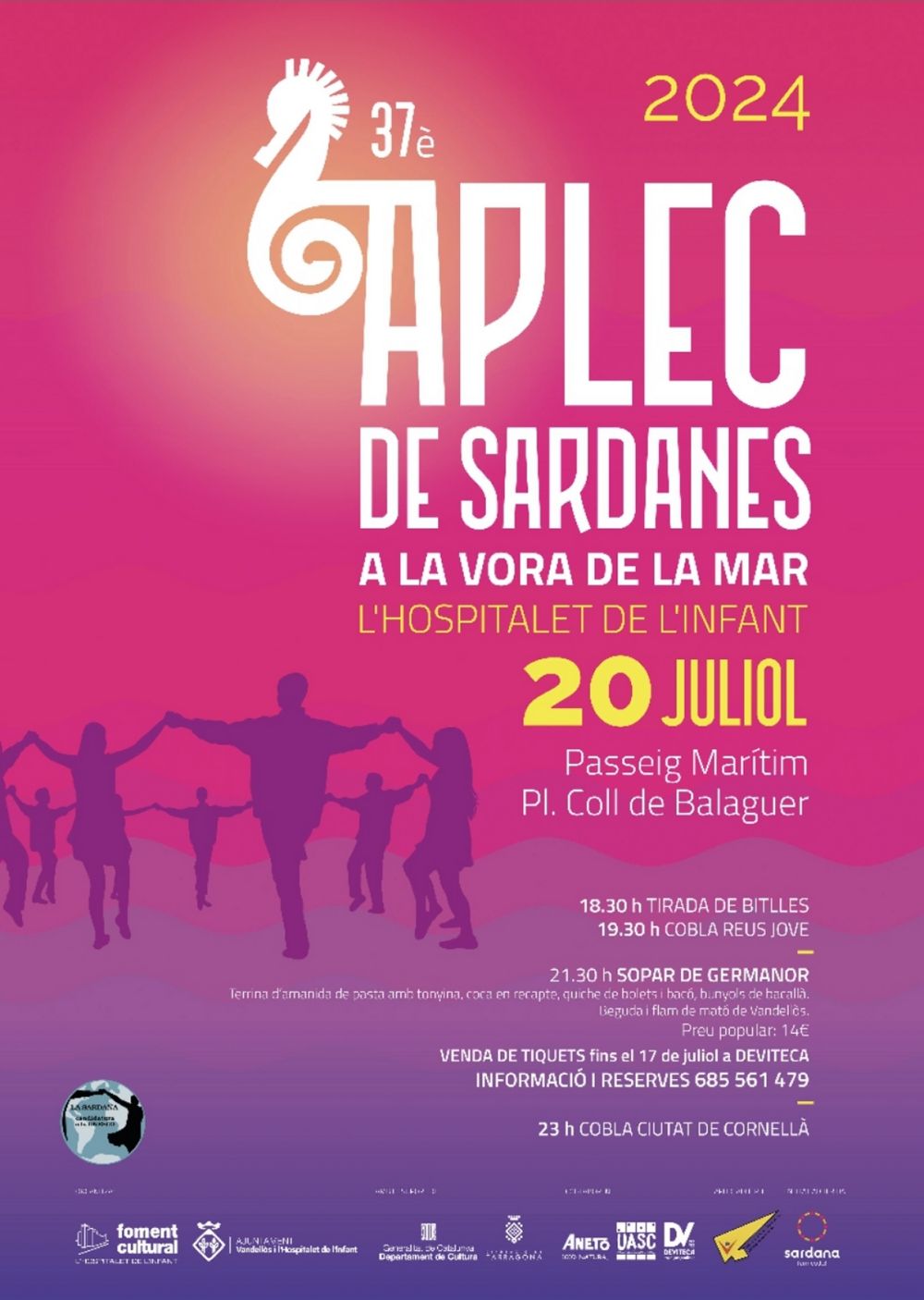 37è Aplec de Sardanes a la vora de la mar 37è Aplec de Sardanes a la vora de la mar