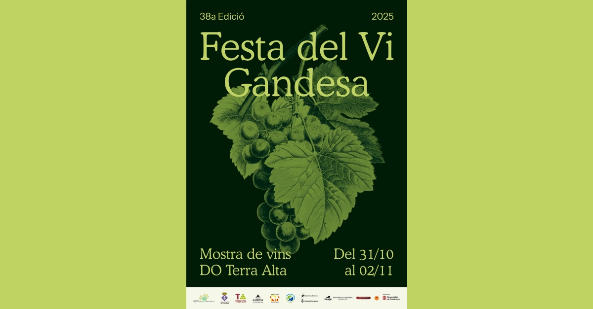 38a Festa del Vi de Gandesa. Mostra de vins DO Terra Alta 38a Festa del Vi de Gandesa. Mostra de vins DO Terra Alta