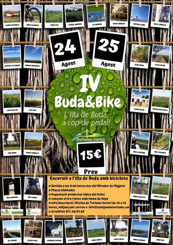 IV Buda&Bike. L�illa de Buda a cop de pedal!