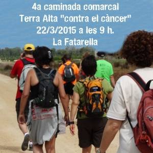 4a Caminada comarcal Terra Alta �contra el c�ncer�