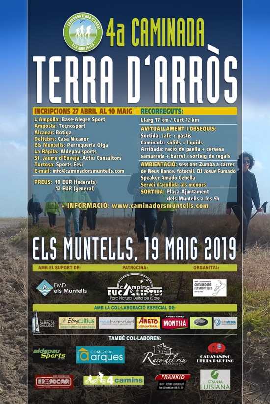 4a Caminada Terra d’Arròs 4a Caminada Terra d’Arròs