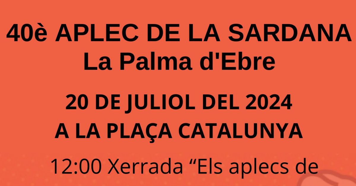 40� Aplec de la Sardana la Palma d�Ebre