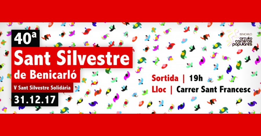 40a Sant Silvestre de Benicarl�. V Sant Silvestre Solid�ria