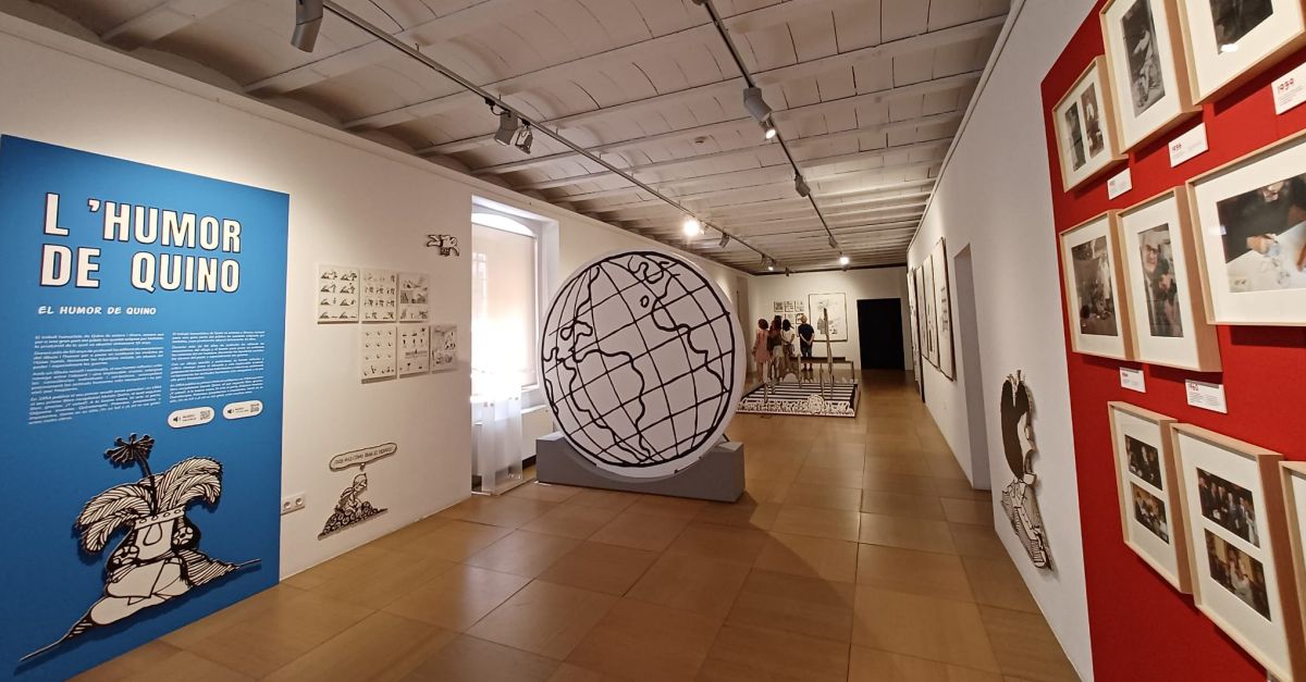 Ms de 4.000 persones visiten lexposici de Quino al Mucbe durant el primer mes