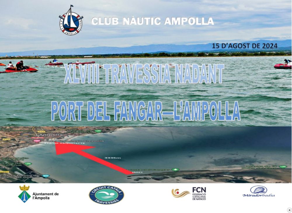 XLVIII Travessia Nadant Port del Fangar-L’Ampolla XLVIII Travessia Nadant Port del Fangar-L’Ampolla