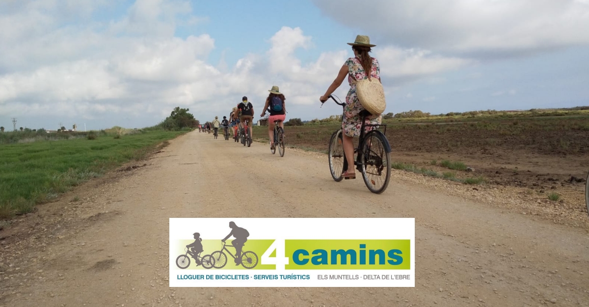 4 CAMINS. Alquiler de bicicletas y servicios turísticos. | EbreActiu.cat, revista digital d’oci actiu | Terres de l’Ebre ... 4 CAMINS. Alquiler de bicicletas y servicios turísticos. | EbreActiu.cat, revista digital d’oci actiu | Terres de l’Ebre ...