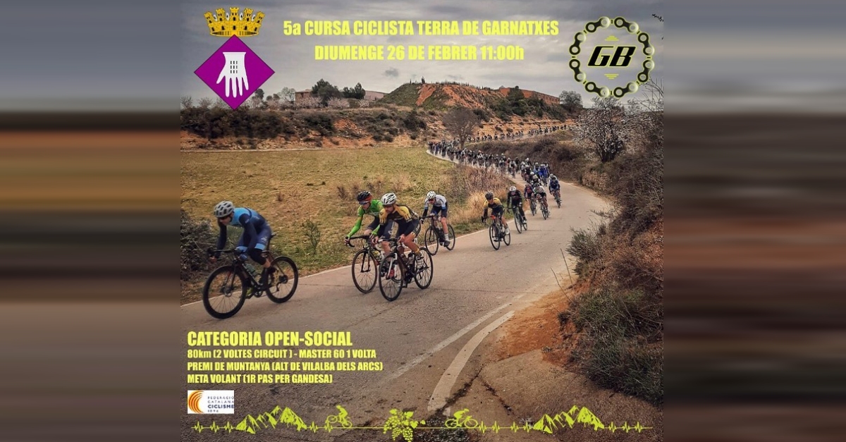 La cursa social Terra de Garnatxes, a punt per a la seva 5a edici