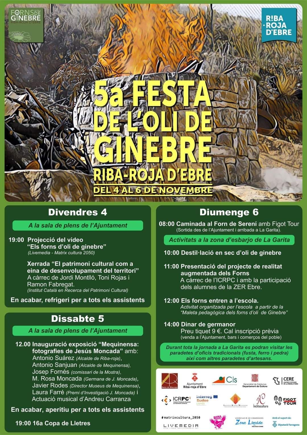 5a Festa de l�oli de ginebre