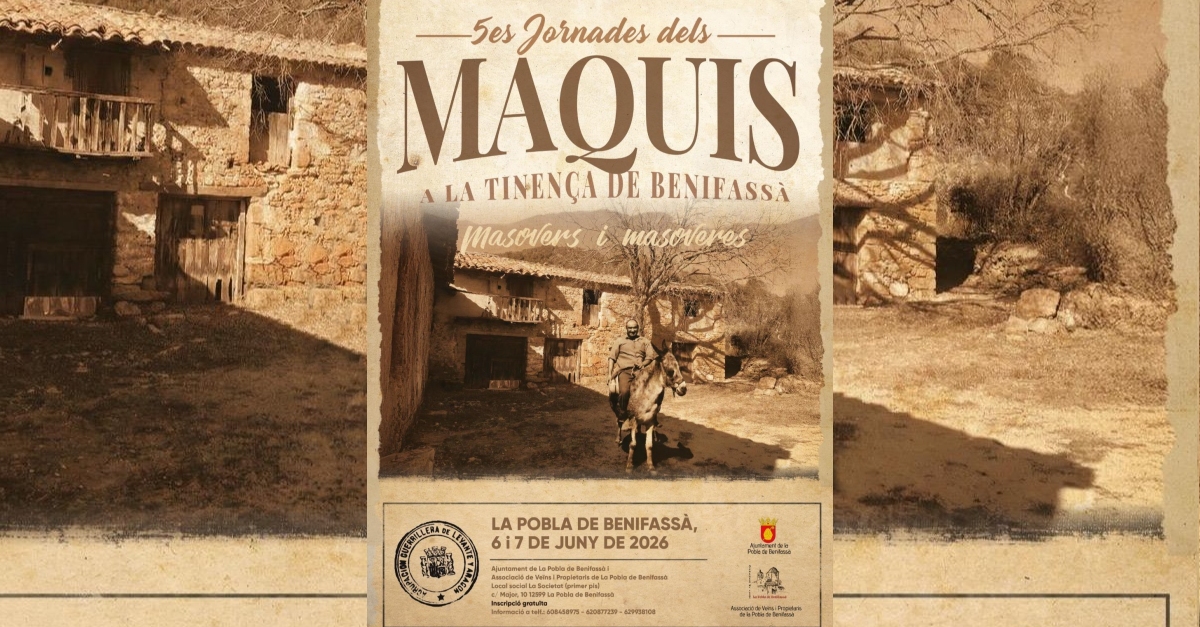5es Jornades dels Maquis a la Tinen�a de Benifass�