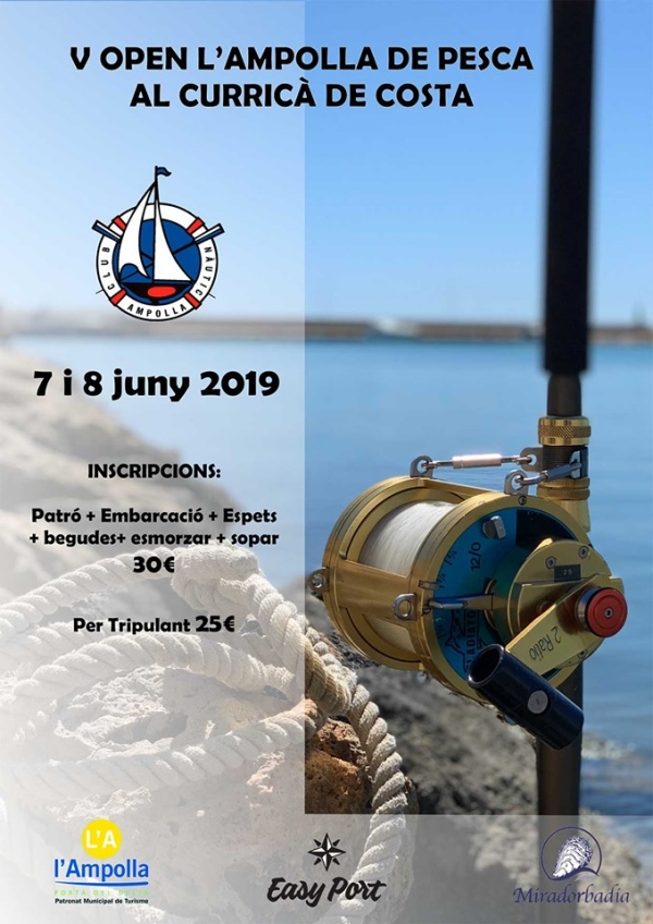 5� Open l&rsquo;Ampolla de pesca al curric� de costa