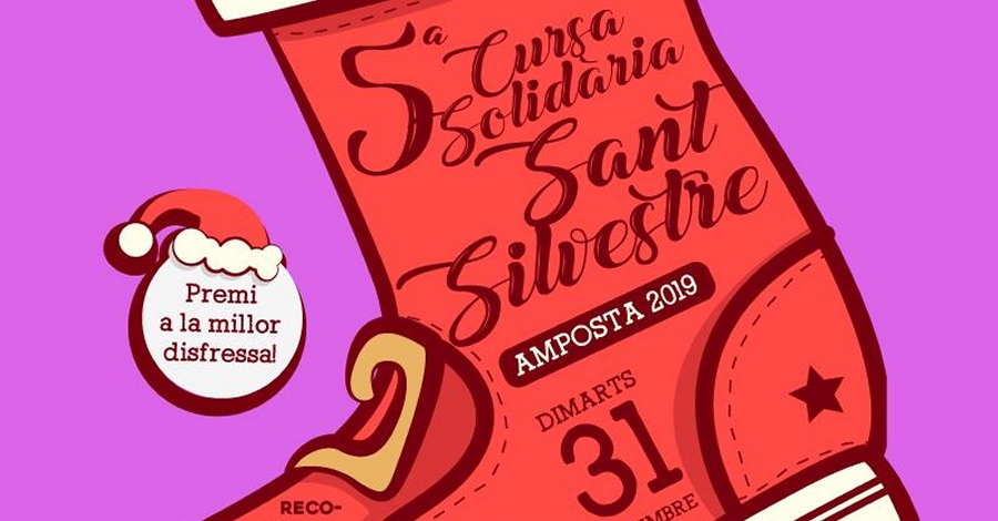 V Cursa solid�ria Sant Silvestre a Amposta