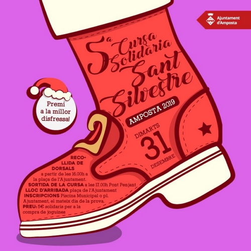 V Cursa solid�ria Sant Silvestre a Amposta