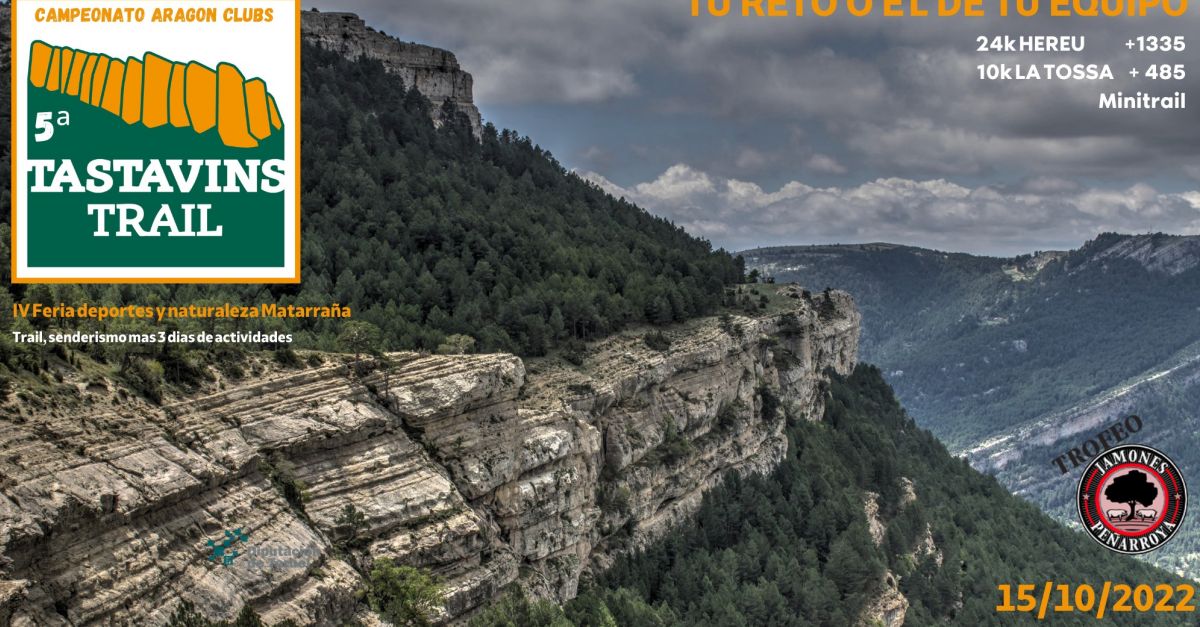 5a Tastavins Trail i IV Fira d�esports i natura Matarranya