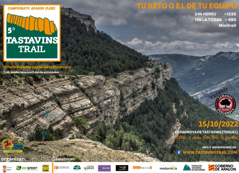 5a Tastavins Trail i IV Fira d�esports i natura Matarranya