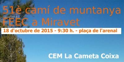 51� Cam� de Muntanya a Miravet