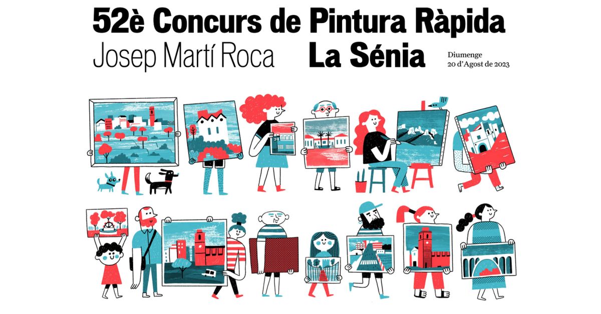 52� Concurs de Pintura R�pida Josep Mart� Roca La S�nia