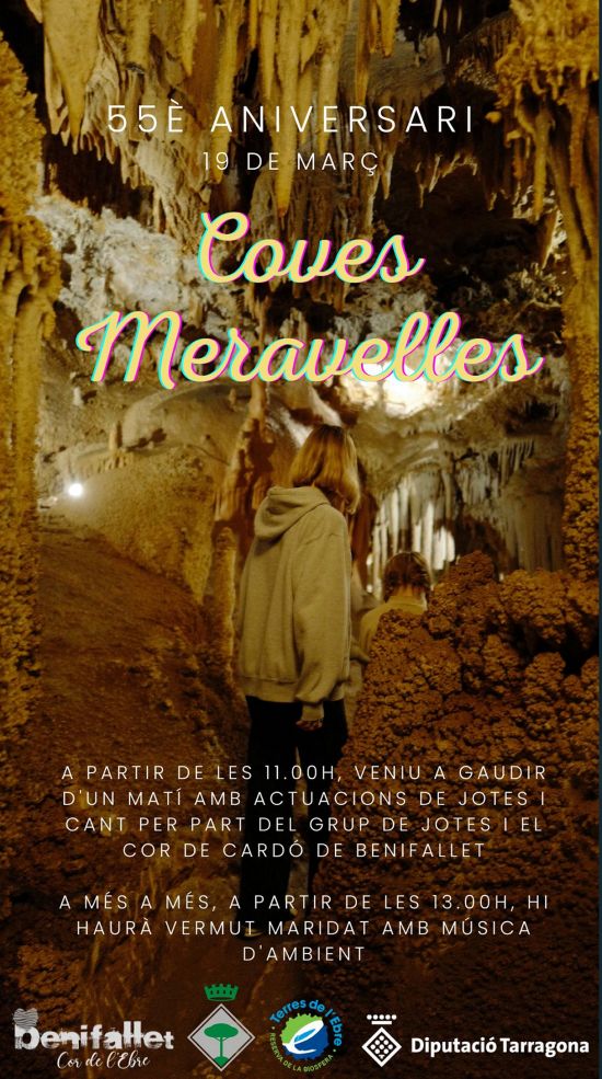 55� aniversari de les Coves Meravelles de Benifallet