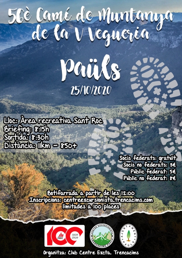 (AJORNAT) 56� Cam� de Muntanya de la 5a Vegueria de la FEEC