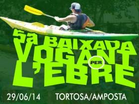 5a baixada vogant per l&rsquo;Ebre Tortosa-Amposta