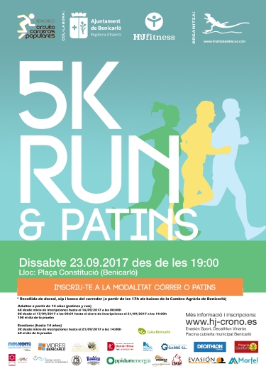 La 5k nocturna inaugura el Circuit de Curses Populars de Benicarl� amb diverses novetats | EbreActiu.cat, revista digital d&rsquo;oci actiu | Terres de l&rsquo;Ebre ...