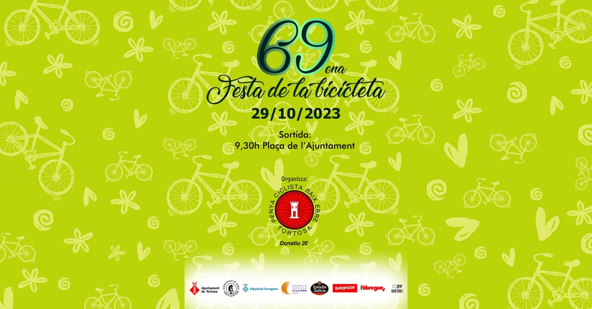 69a Festa de la Bicicleta de Tortosa 69a Festa de la Bicicleta de Tortosa