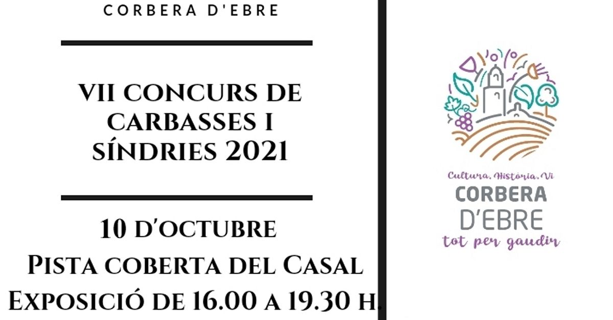 VII Concurs de carbasses i s�ndries de Corbera d&rsquo;Ebre