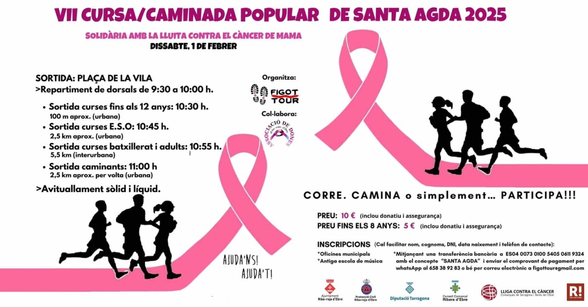 VII carrera/caminata poppular de Santa Agda