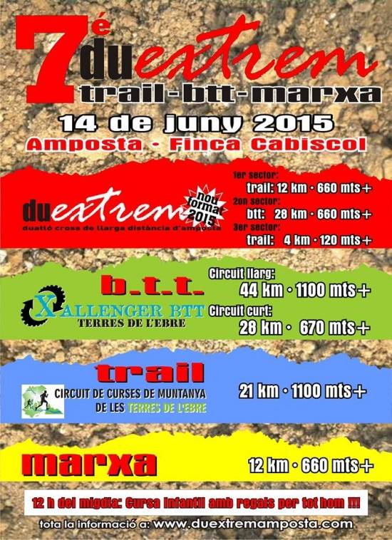 7a Duextrem Amposta - duatl� de muntanya modalitat cross