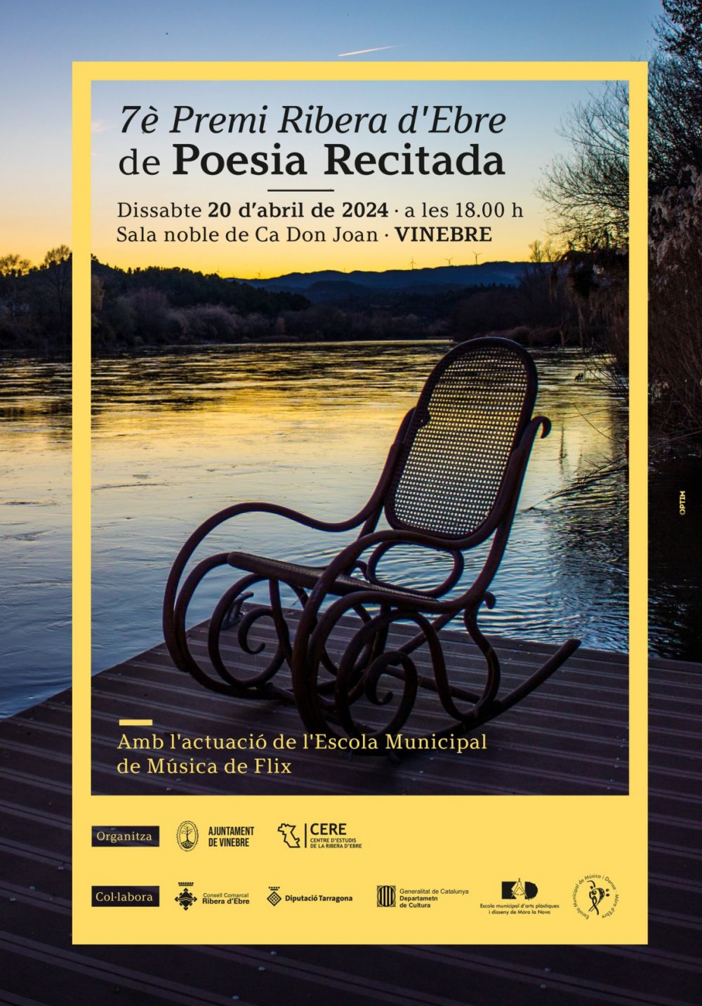 7è Premi Ribera d’Ebre de Poesia Recitada 7è Premi Ribera d’Ebre de Poesia Recitada