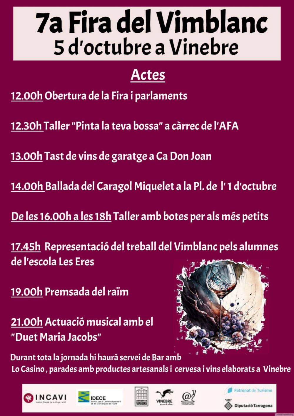 7a Fira del Vimblanc 7a Fira del Vimblanc