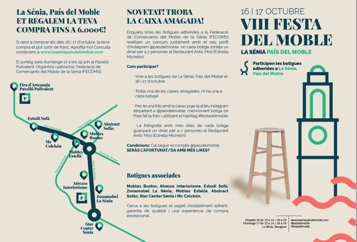VIII Festa del Moble de la Sénia VIII Festa del Moble de la Sénia