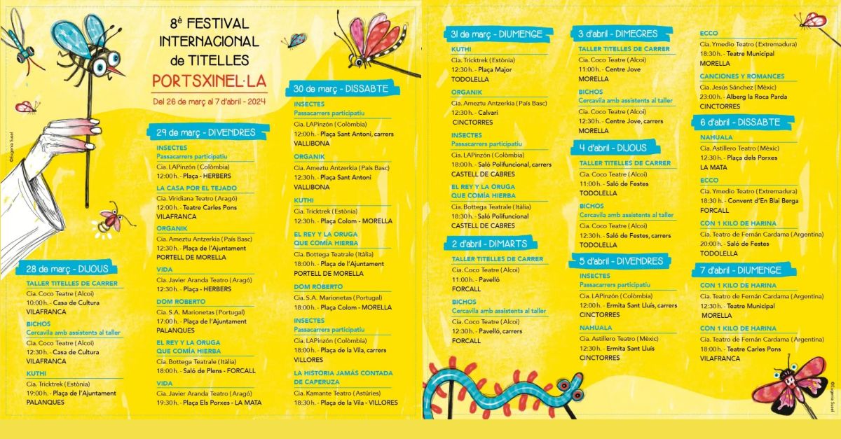 8� Festival Internacional de Titelles Portsxinel�la