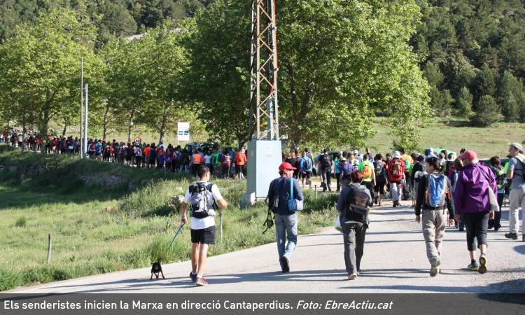 La gran participaci� i un dia espl�ndid, protagonistes de la 8ena Marxa per la Tinen�a de Benifass� | EbreActiu.cat, revista digital d&rsquo;oci actiu | Terres de l&rsquo;Ebre ...