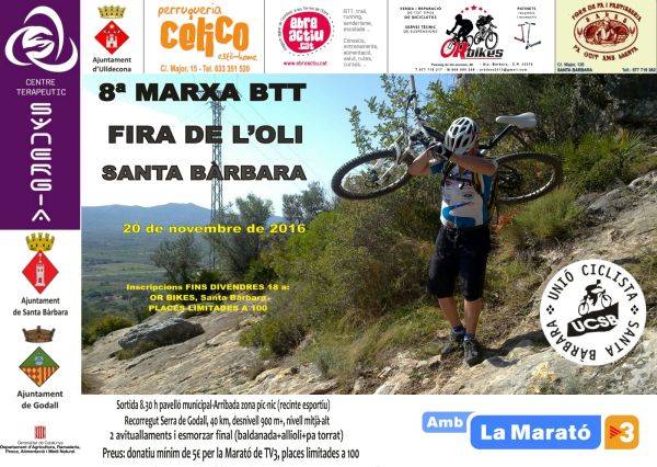 8a marxa BTT Fira de l’Oli 8a marxa BTT Fira de l’Oli