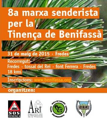 8a Marxa Senderista de la Tinena de Benifass