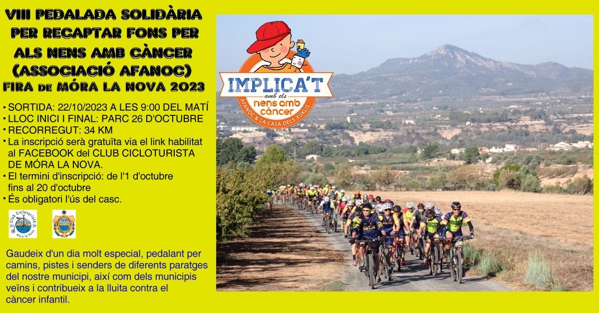 VIII Pedalada Solidària VIII Pedalada Solidària
