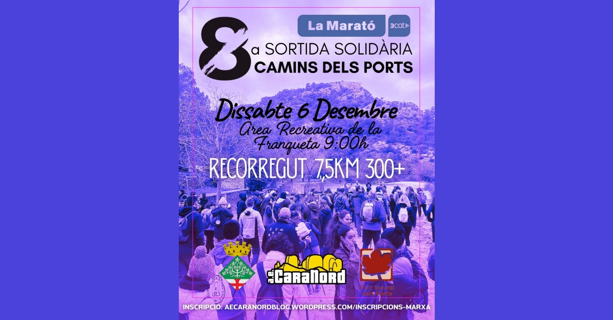 8a sortida solid�ria �Camins dels Ports�