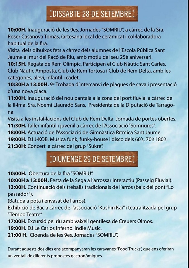 9enes Jornades Som Riu 9enes Jornades Som Riu